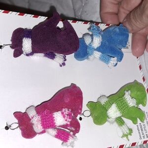 My Little  Christmas Bulldog  mini ordaments/ BUNDLE ONLY 2or more items